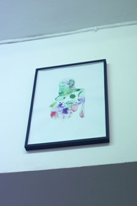 inkblot drawing by Katharina Fengler