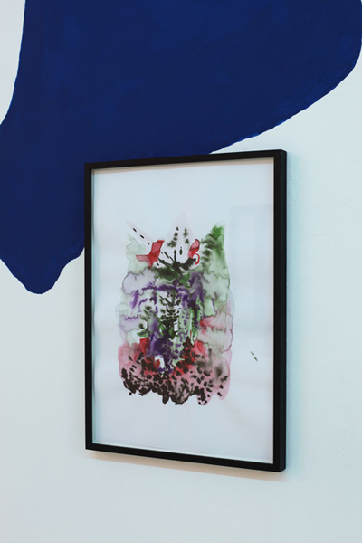 inkblot drawing by Katharina Fengler