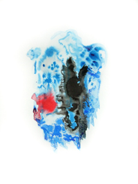 inkblot drawing by Katharina Fengler