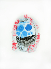 inkblot drawing by Katharina Fengler