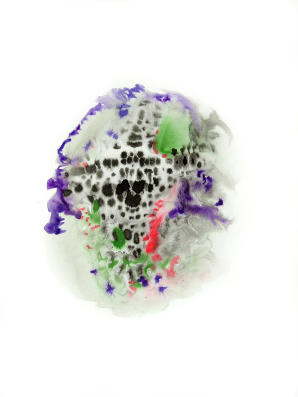 inkblot drawing by Katharina Fengler