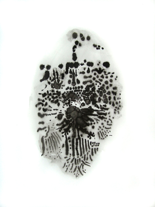 inkblot drawing by Katharina Fengler